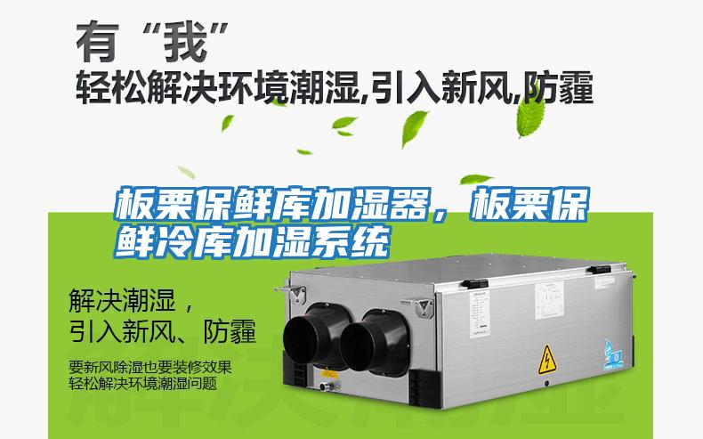 板栗保鮮庫加濕器,板栗保鮮冷庫加濕系統