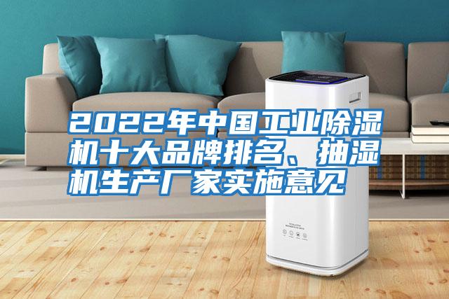 2022年中國工業(yè)除濕機十大品牌排名、抽濕機生產(chǎn)廠(chǎng)家實(shí)施意見(jiàn)
