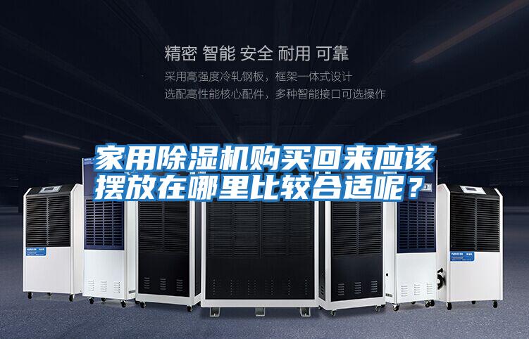 家用除濕機購買(mǎi)回來(lái)應該擺放在哪里比較合適呢？