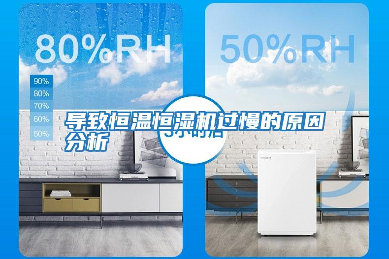 導致恒溫恒濕機過(guò)慢的原因分析