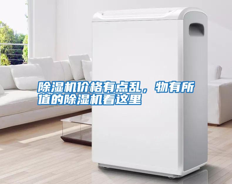 除濕機價(jià)格有點(diǎn)亂，物有所值的除濕機看這里