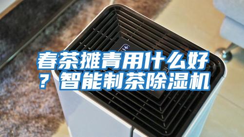 春茶攤青用什么好？智能制茶除濕機