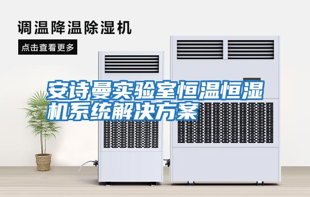 安詩(shī)曼實(shí)驗室恒溫恒濕機系統解決方案