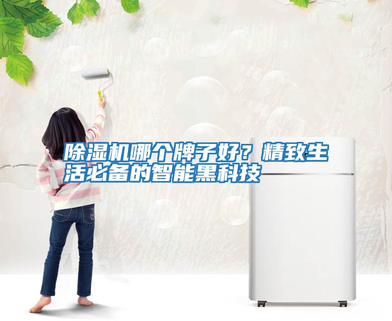 除濕機哪個(gè)牌子好？精致生活必備的智能黑科技