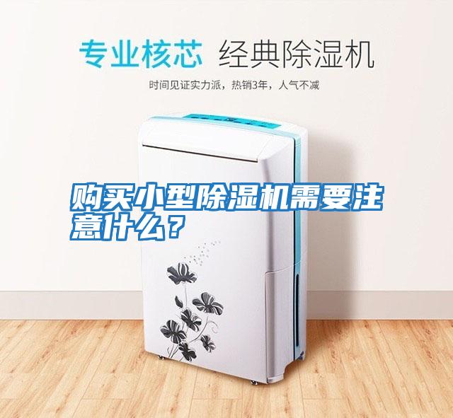 購買(mǎi)小型除濕機需要注意什么？