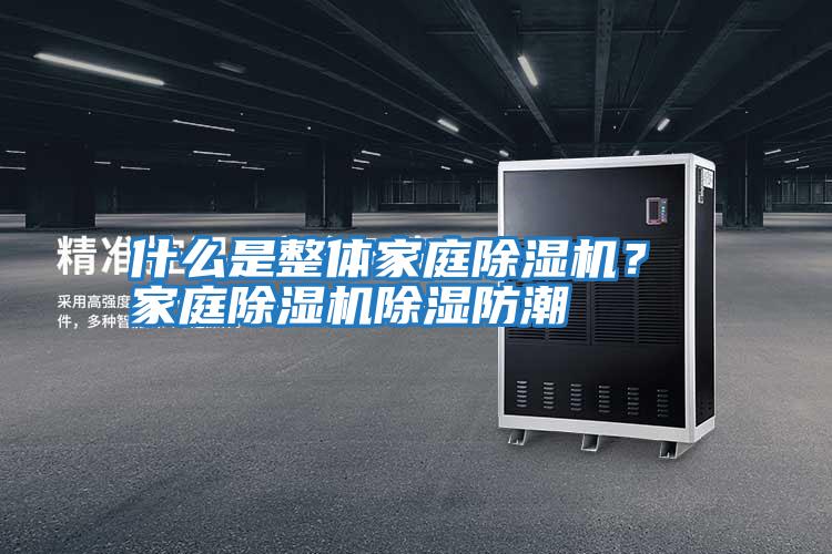 什么是整體家庭除濕機？ 家庭除濕機除濕防潮