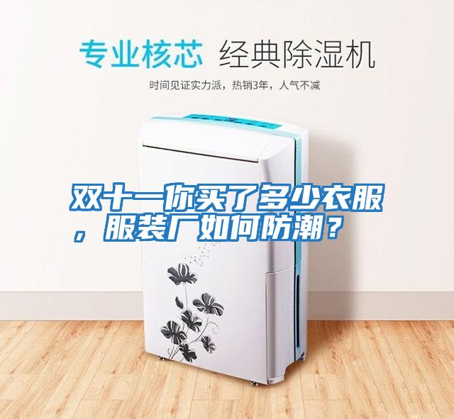 雙十一你買(mǎi)了多少衣服，服裝廠(chǎng)如何防潮？