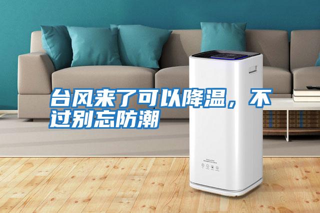 臺風(fēng)來(lái)了可以降溫，不過(guò)別忘防潮