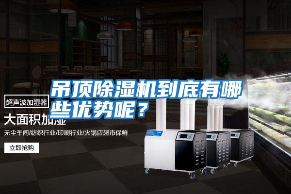 吊頂除濕機到底有哪些優(yōu)勢呢？