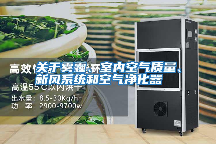 關(guān)于霧霾、室內空氣質(zhì)量、新風(fēng)系統和空氣凈化器