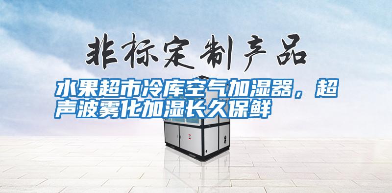 水果超市冷庫空氣加濕器，超聲波霧化加濕長(cháng)久保鮮