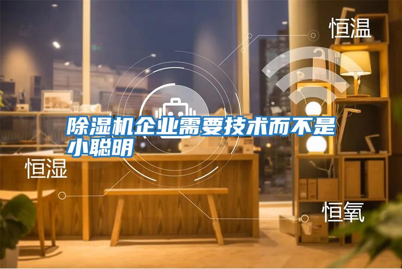 除濕機企業(yè)需要技術(shù)而不是小聰明
