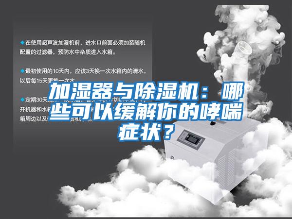 加濕器與除濕機：哪些可以緩解你的哮喘癥狀？