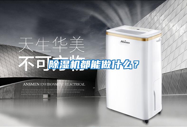 除濕機都能做什么？