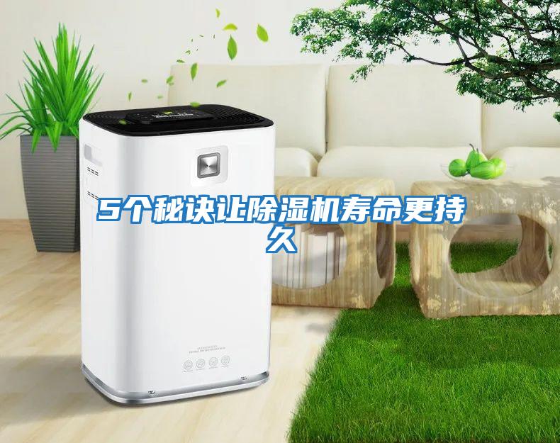 5個(gè)秘訣讓除濕機壽命更持久