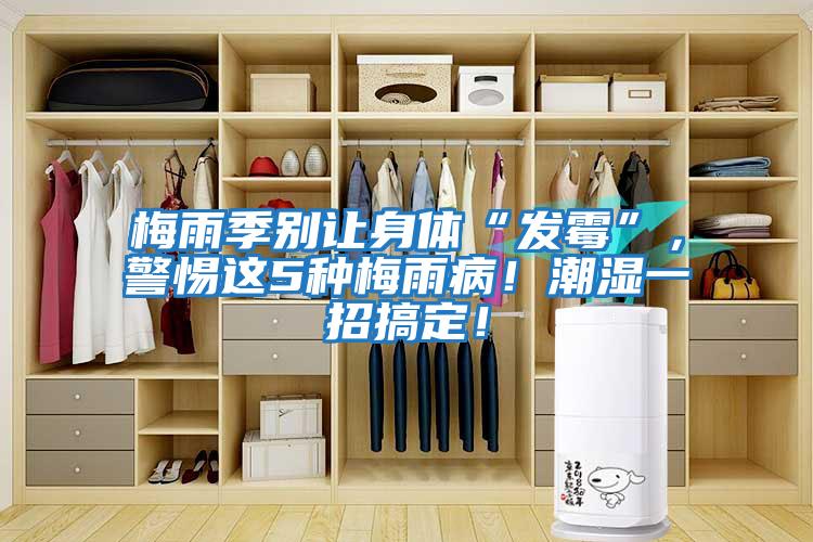 梅雨季別讓身體“發(fā)霉”，警惕這5種梅雨??！潮濕一招搞定！