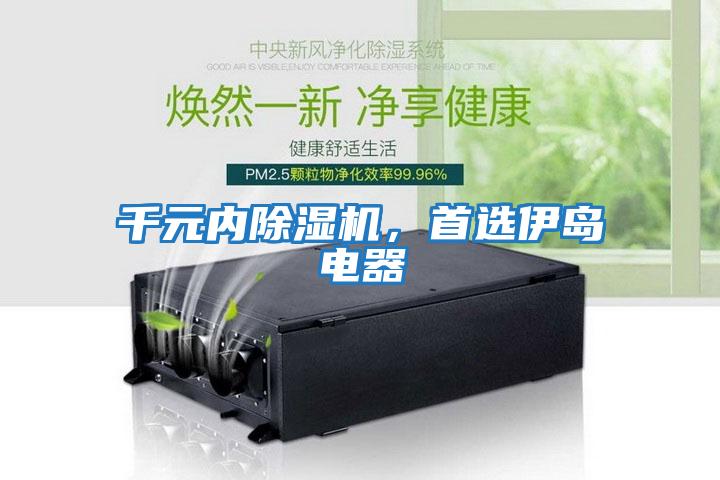 千元內除濕機，首選伊島電器