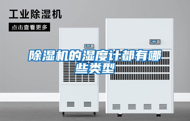 除濕機的濕度計都有哪些類(lèi)型