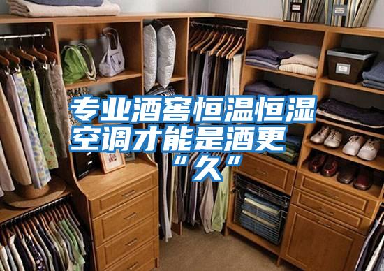 專(zhuān)業(yè)酒窖恒溫恒濕空調才能是酒更“久”