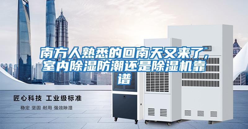 南方人熟悉的回南天又來(lái)了,室內除濕防潮還是除濕機靠譜