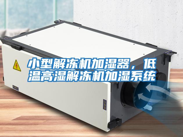 小型解凍機加濕器，低溫高濕解凍機加濕系統