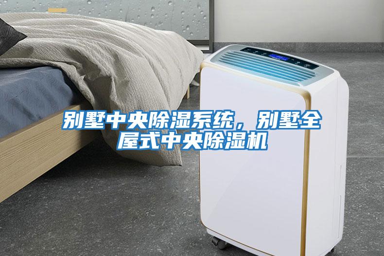 別墅中央除濕系統，別墅全屋式中央除濕機