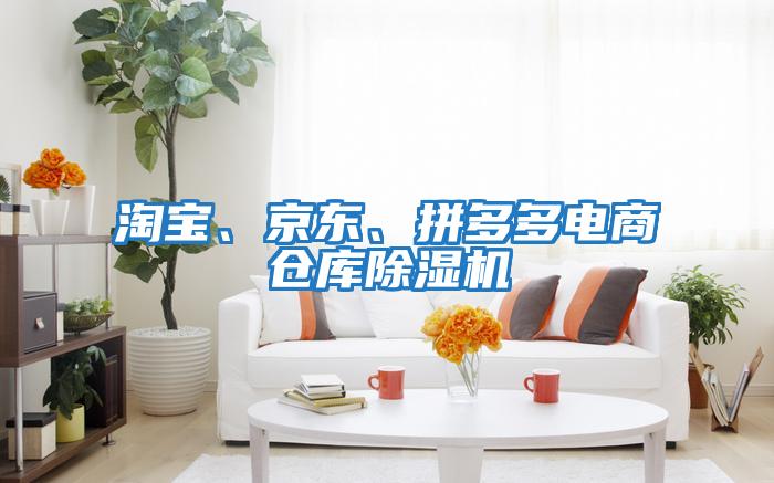 淘寶、京東、拼多多電商倉庫除濕機