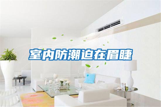 室內防潮迫在眉睫