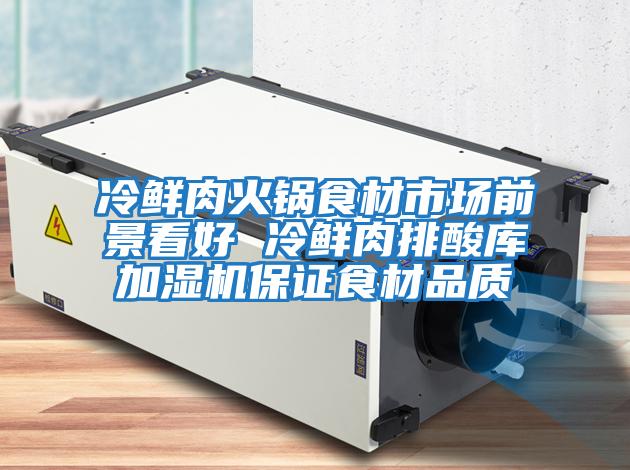 冷鮮肉火鍋食材市場(chǎng)前景看好 冷鮮肉排酸庫加濕機保證食材品質(zhì)