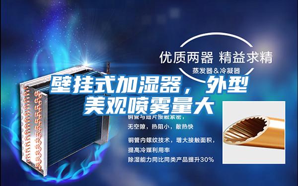 壁掛式加濕器，外型美觀(guān)噴霧量大