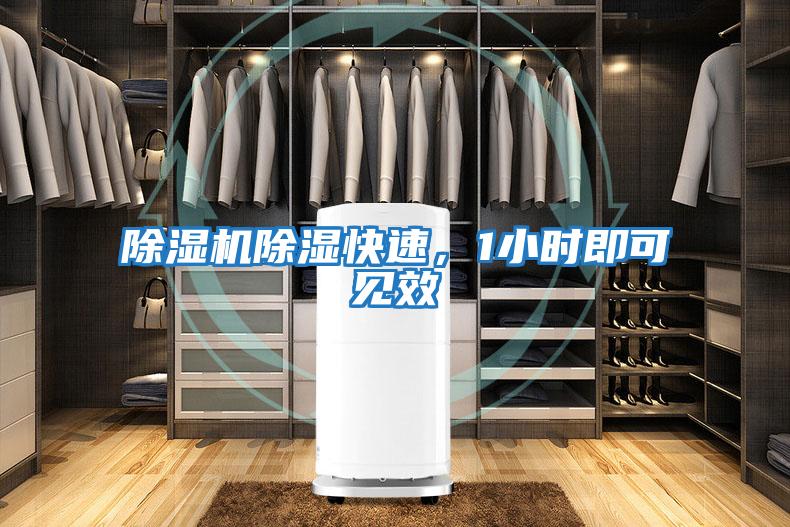 除濕機除濕快速，1小時(shí)即可見(jiàn)效