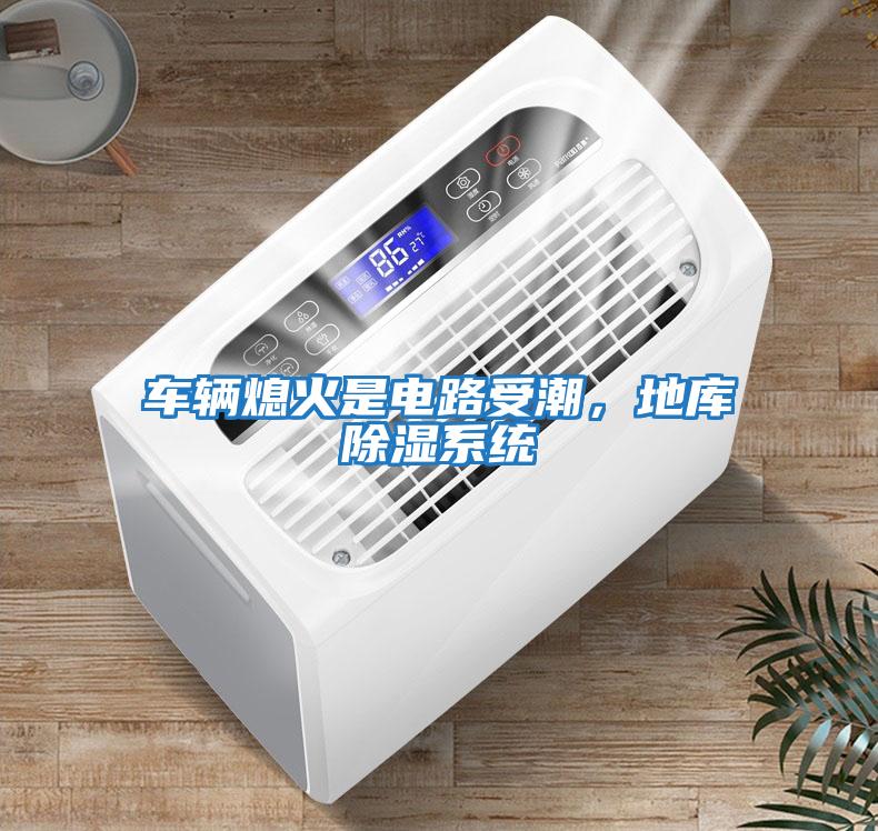 車(chē)輛熄火是電路受潮，地庫除濕系統