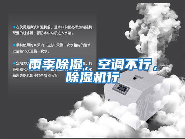 雨季除濕，空調不行，除濕機行