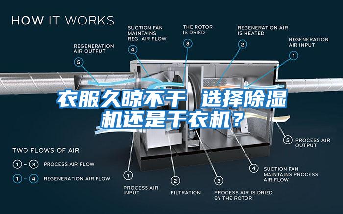 衣服久晾不干 選擇除濕機還是干衣機？