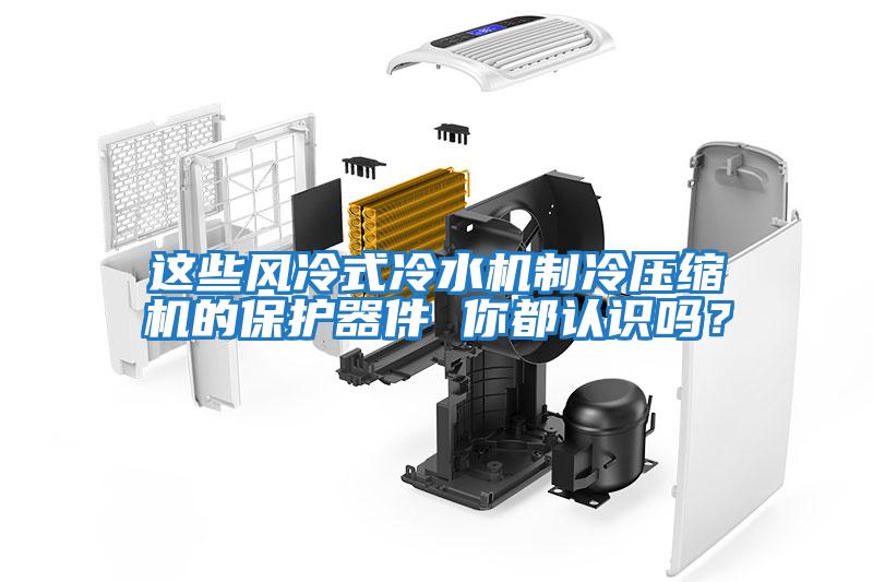 這些風(fēng)冷式冷水機制冷壓縮機的保護器件 你都認識嗎？