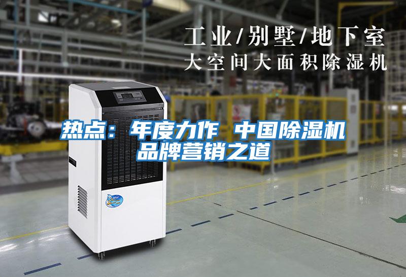 熱點(diǎn)：年度力作 中國除濕機品牌營(yíng)銷(xiāo)之道