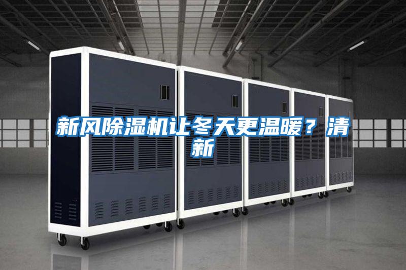 新風(fēng)除濕機讓冬天更溫暖？清新