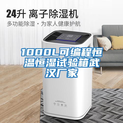 1000L可編程恒溫恒濕試驗箱武漢廠(chǎng)家