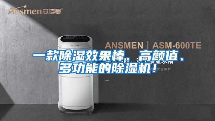 一款除濕效果棒、高顏值、多功能的除濕機！