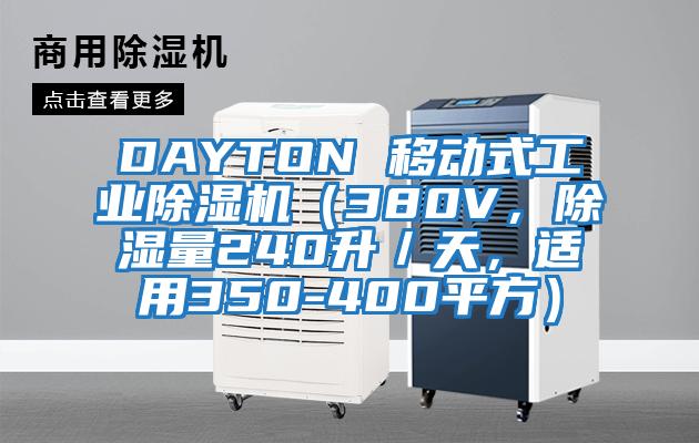 DAYTON 移動(dòng)式工業(yè)除濕機（380V，除濕量240升／天，適用350-400平方）