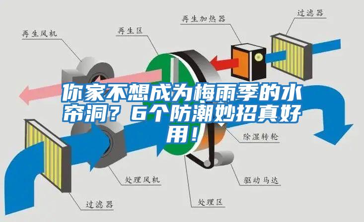 你家不想成為梅雨季的水簾洞？6個(gè)防潮妙招真好用！