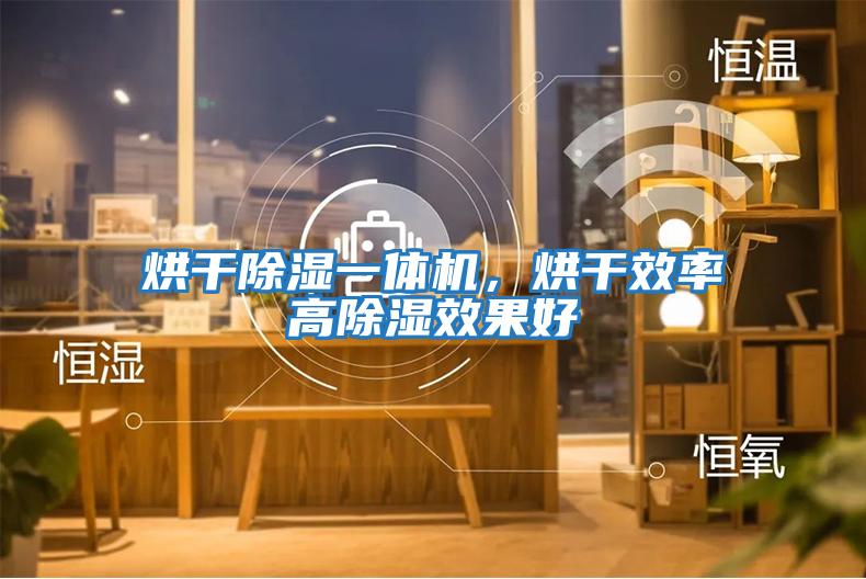 烘干除濕一體機，烘干效率高除濕效果好