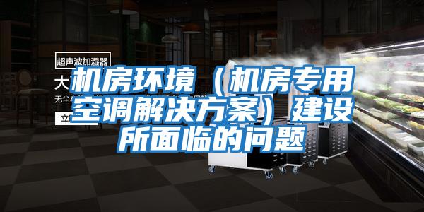 機房環(huán)境（機房專(zhuān)用空調解決方案）建設所面臨的問(wèn)題