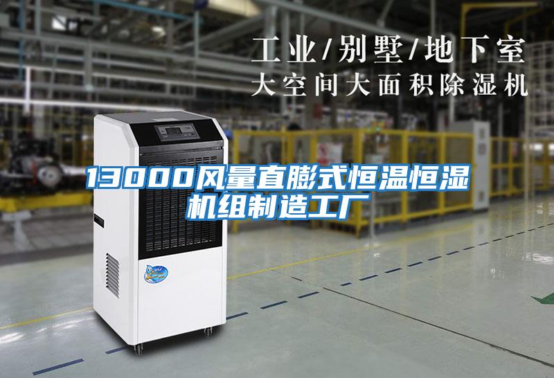 13000風(fēng)量直膨式恒溫恒濕機組制造工廠(chǎng)