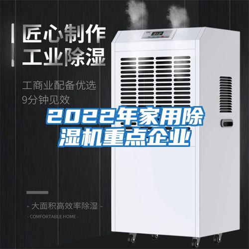 2022年家用除濕機重點(diǎn)企業(yè)