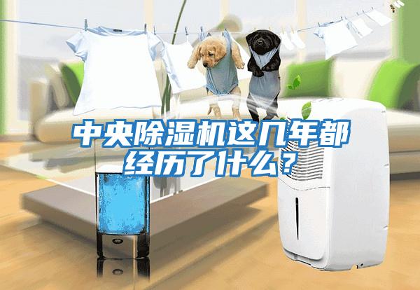 中央除濕機這幾年都經(jīng)歷了什么？