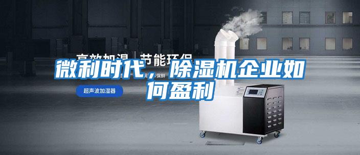微利時(shí)代，除濕機企業(yè)如何盈利
