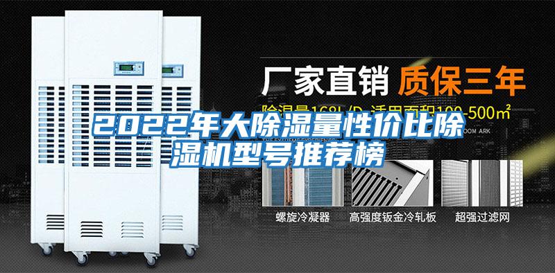 2022年大除濕量性?xún)r(jià)比除濕機型號推薦榜