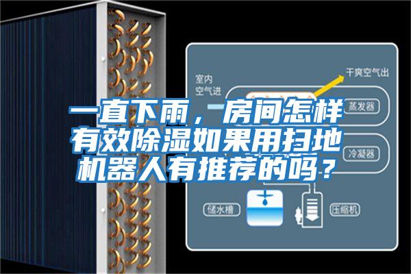 一直下雨，房間怎樣有效除濕如果用掃地機器人有推薦的嗎？