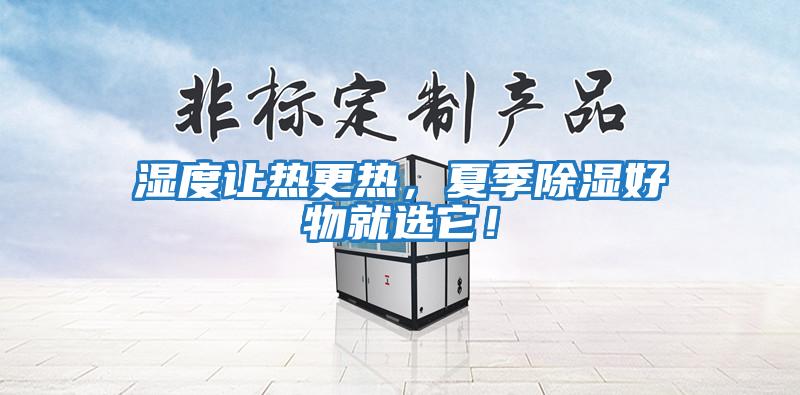 濕度讓熱更熱，夏季除濕好物就選它！